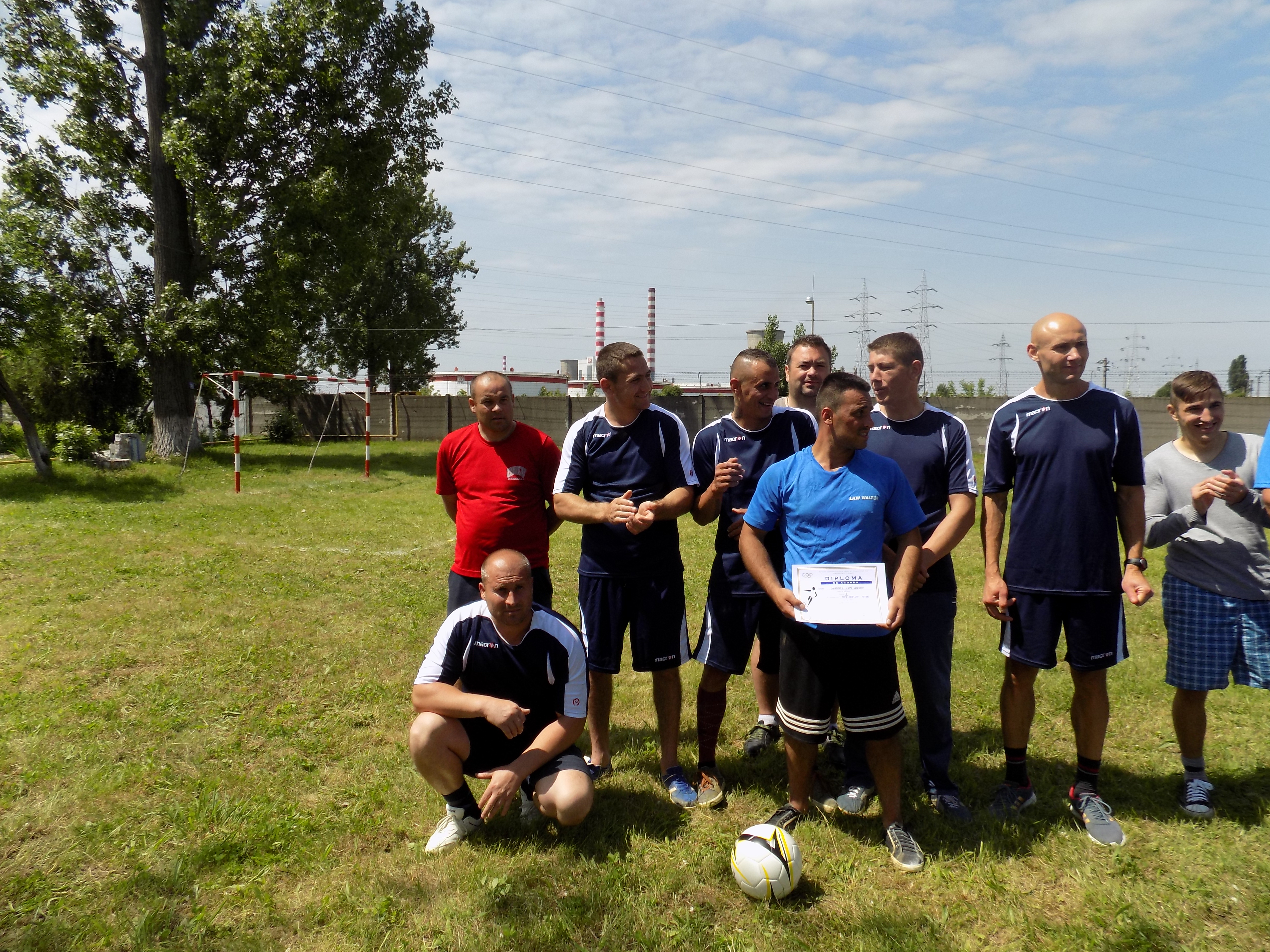 Reportaj cu deținuții fotbaliști la Penitenciarul Ploiești. Cupa Libertății, ca mijloc de reintegrare post-detenție. Barcelonezii, la putere, peste ”lupii galbeni”! FOTO