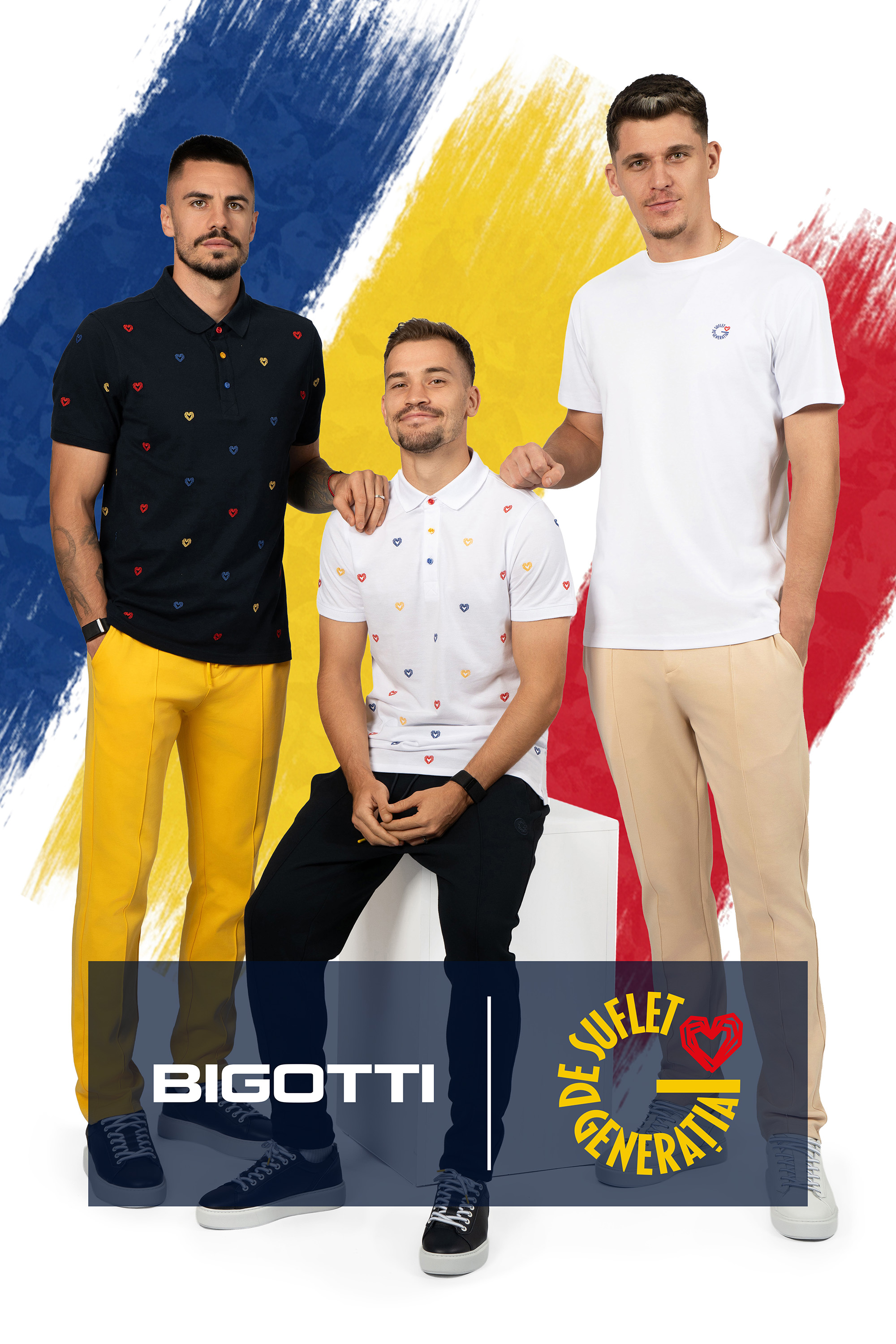 BIGOTTI și Federația Română de Fotbal lansează colecția dedicată „Generației de Suflet” - un omagiu adus românilor uniți de fotbal