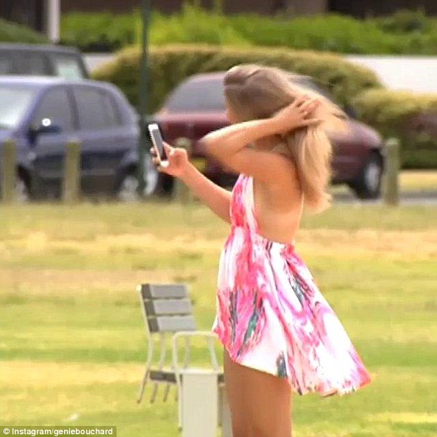 Eugenie Bouchard i-a ÎNCINS şi pe australieni. Cum s-a pozat