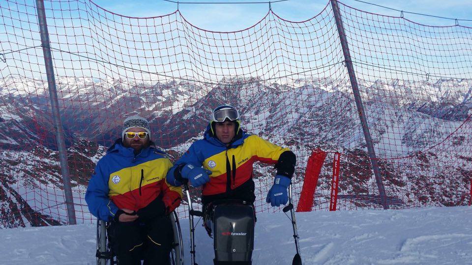 Românul care schiază doar cu un picior a fost medaliat cu argint. Suceveanul Ionel Lungu, primul monoschior român, are o poveste impresionantă