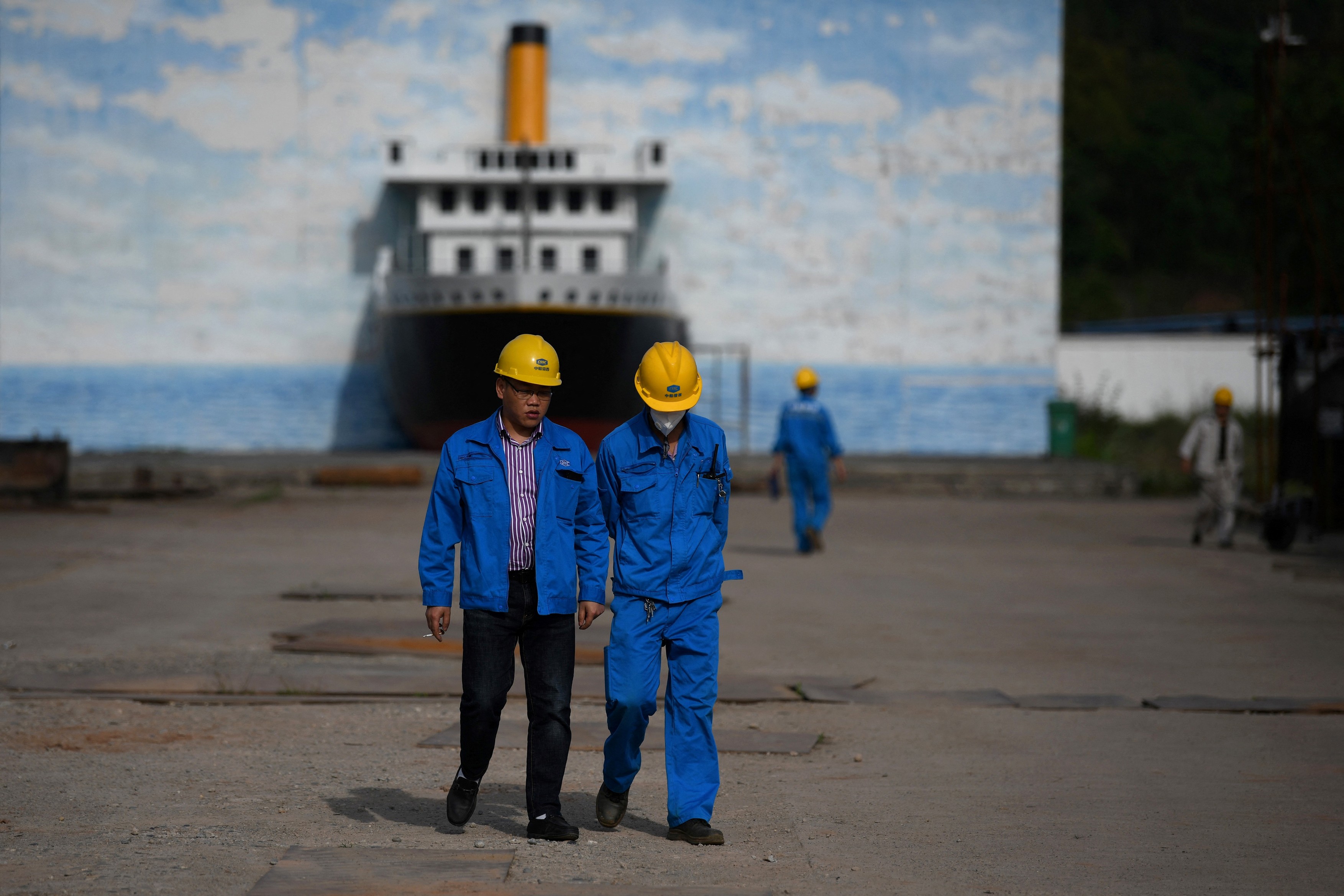 Cum arată replica în mărime naturală a faimosului Titanic, construită în China