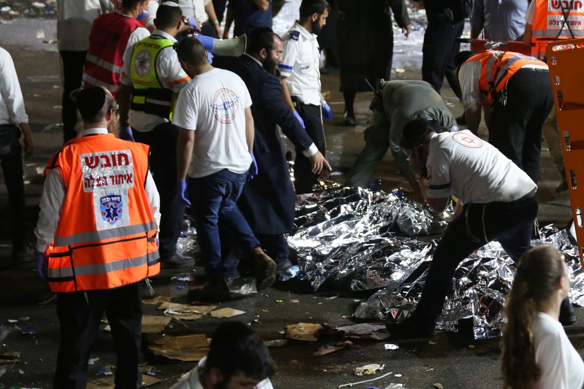 45 de morți și peste 150 de răniți, la cea mai mare adunare religioasă din Israel, după ce oamenii s-au călcat în picioare
