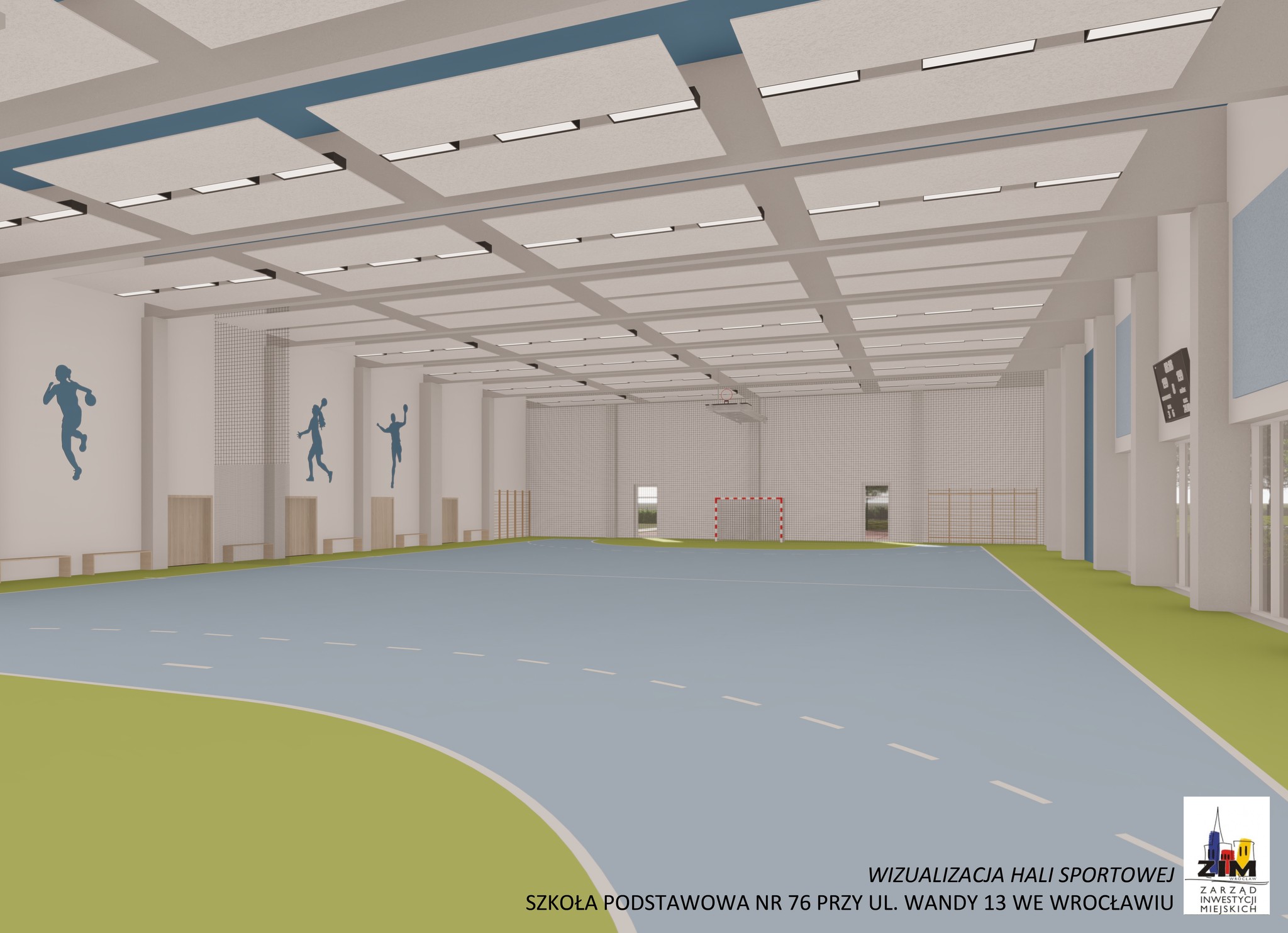 Dzieci ze szkoły przy ulicy Wandy zyskają piękną halę sportową!