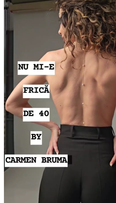 Carmen Brumă a pozat topless și a transmis un mesaj clar. Vedeta arată impecabil la 47 de ani. „Nu mi-e frică”