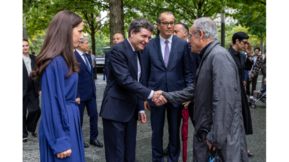 Imagini cu Mirabela Grădinaru la New York. Ce ținute a ales partenera lui Nicușor Dan