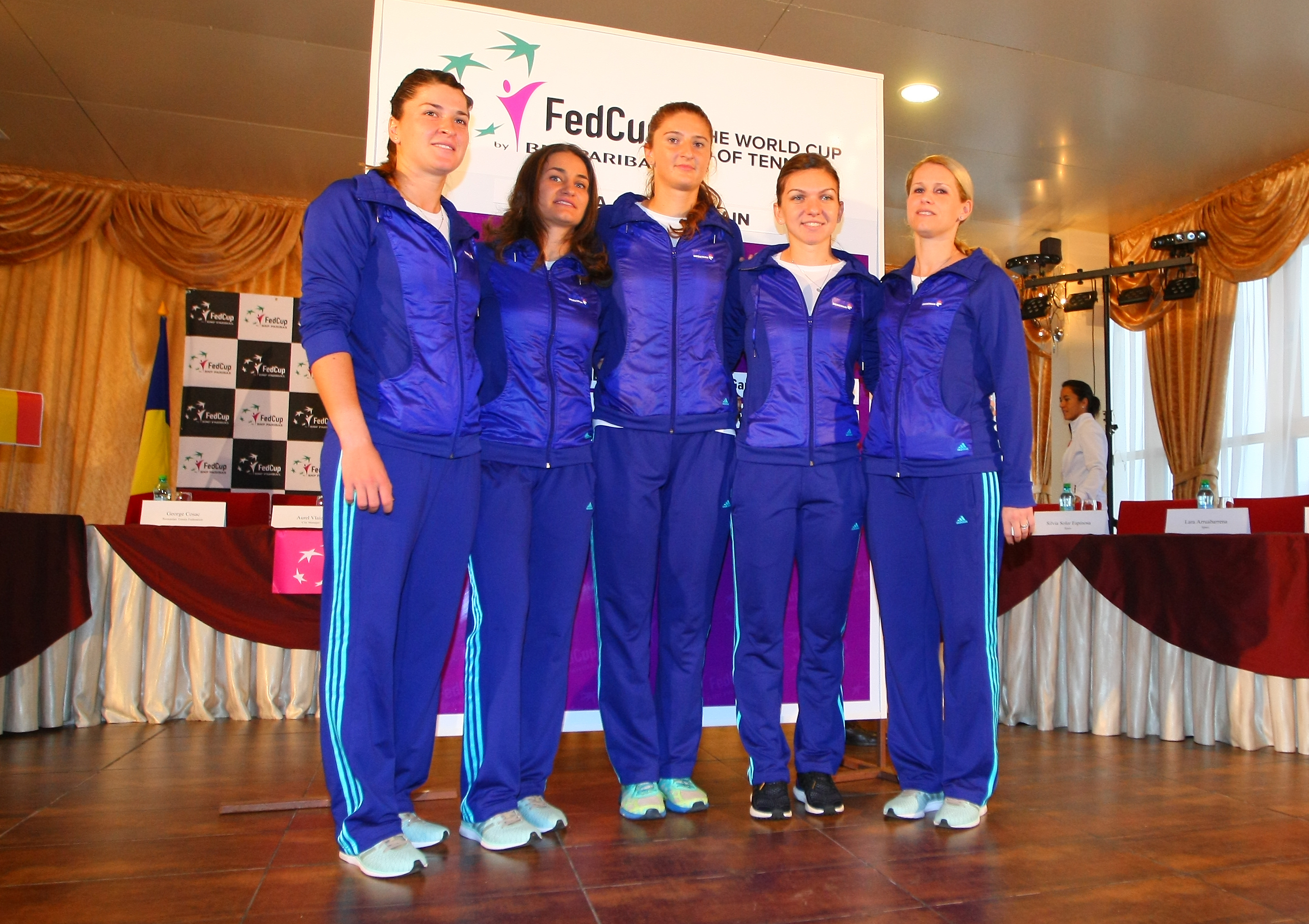 România - Spania, Fed Cup: s-a tras la sorți țintarul / GALERIE FOTO