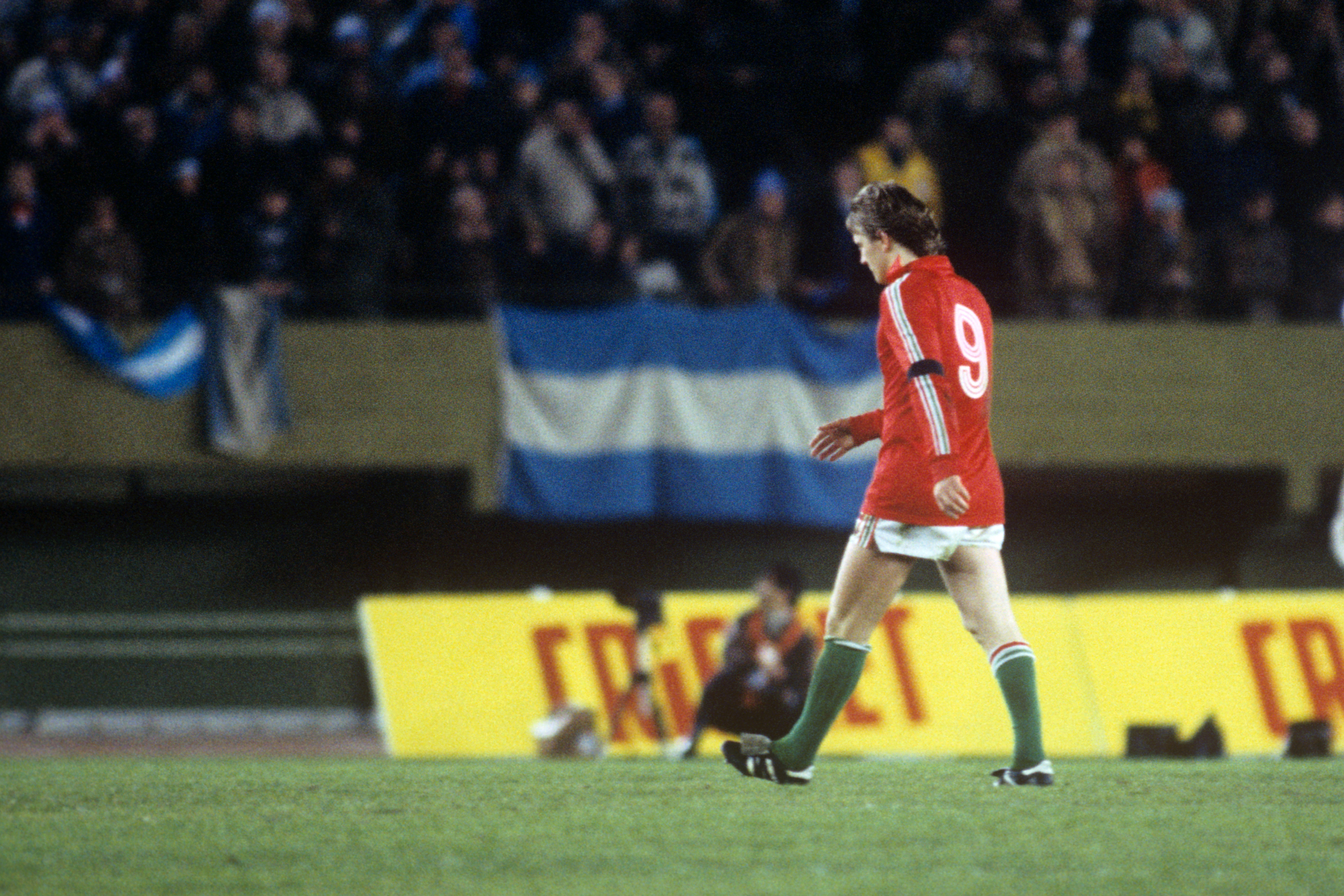 Törőcsik András Argentína ellen a 78-as világbajnokságon / Fotó: GettyImages