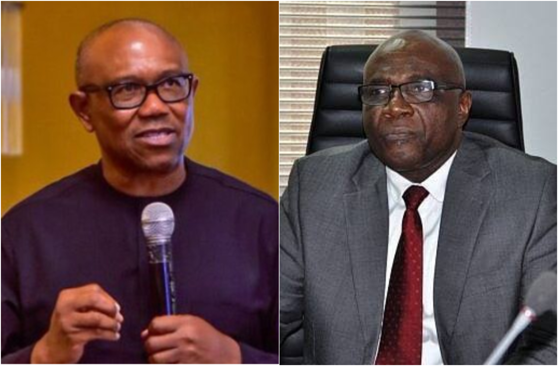 Peter Obi and Bayo Onanuga.