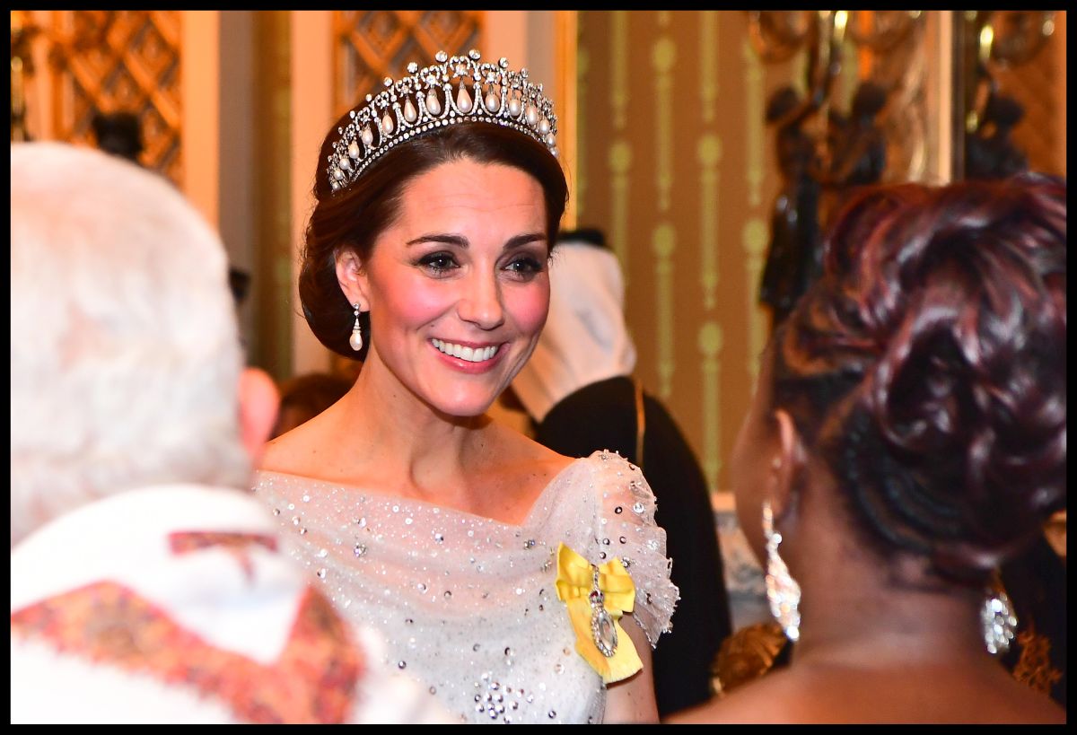 Kate Middleton a impresionat din nou purtând tiara preferată a Prințesei Diana  