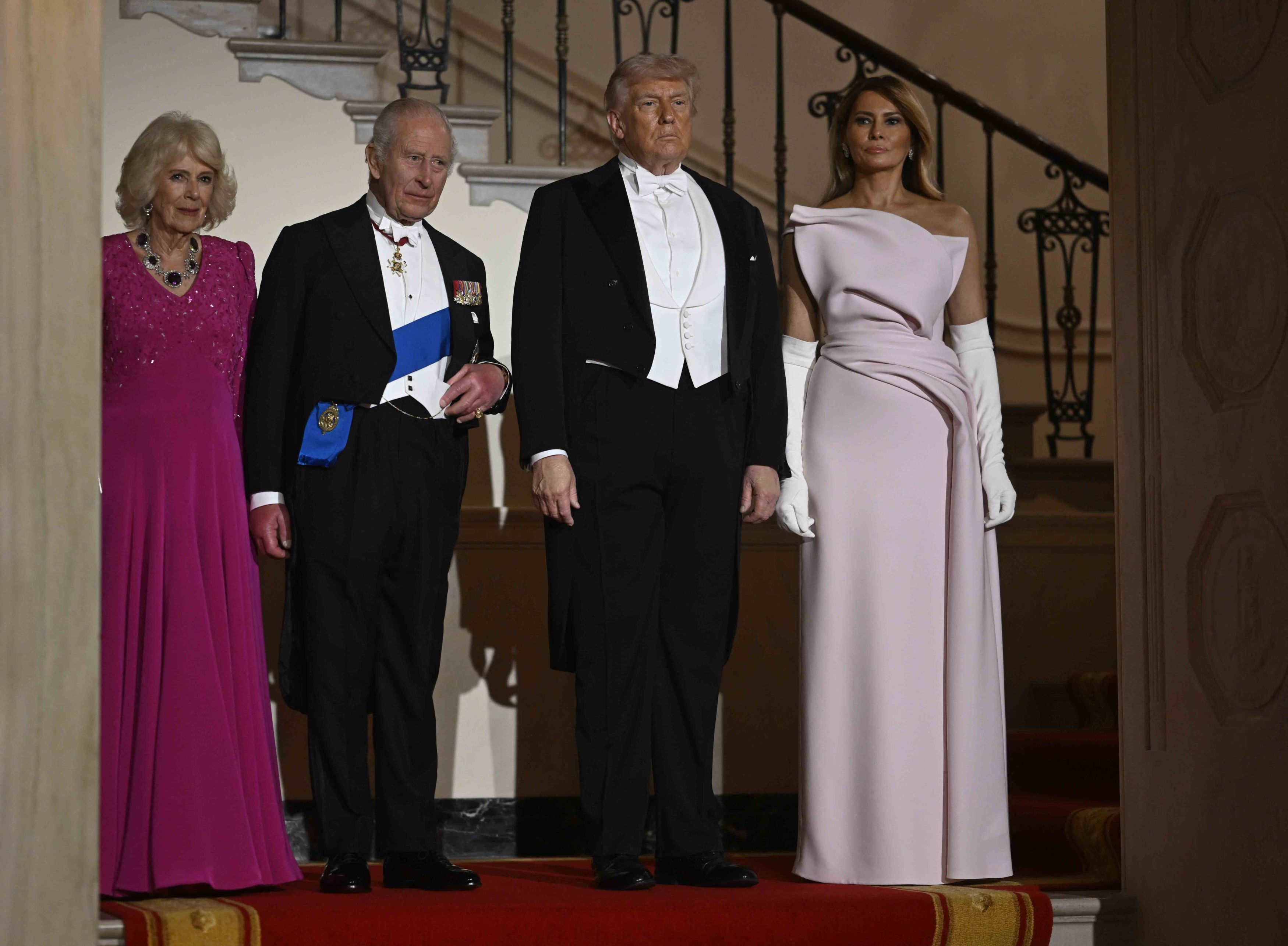Cum au apărut regina Camilla și Melania Trump la Casa Albă. Și-au asortat ținutele două zile la rând