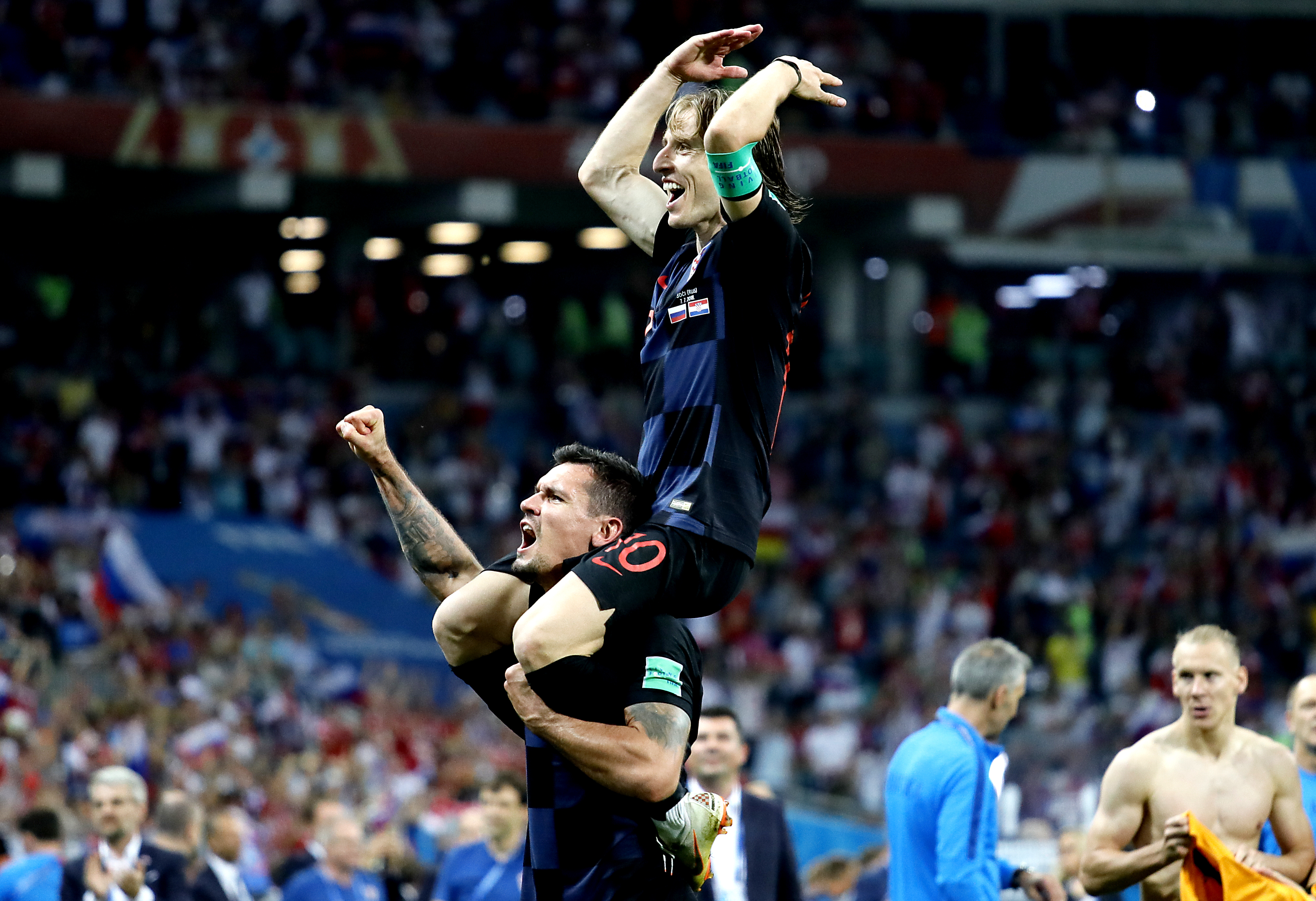 Rusia - Croația 2-2 (3-4 d.l.d), în sferturile Campionatului Mondial de fotbal Rusia 2018. Croații, în a doua semifinală din istorie / GALERIE FOTO
