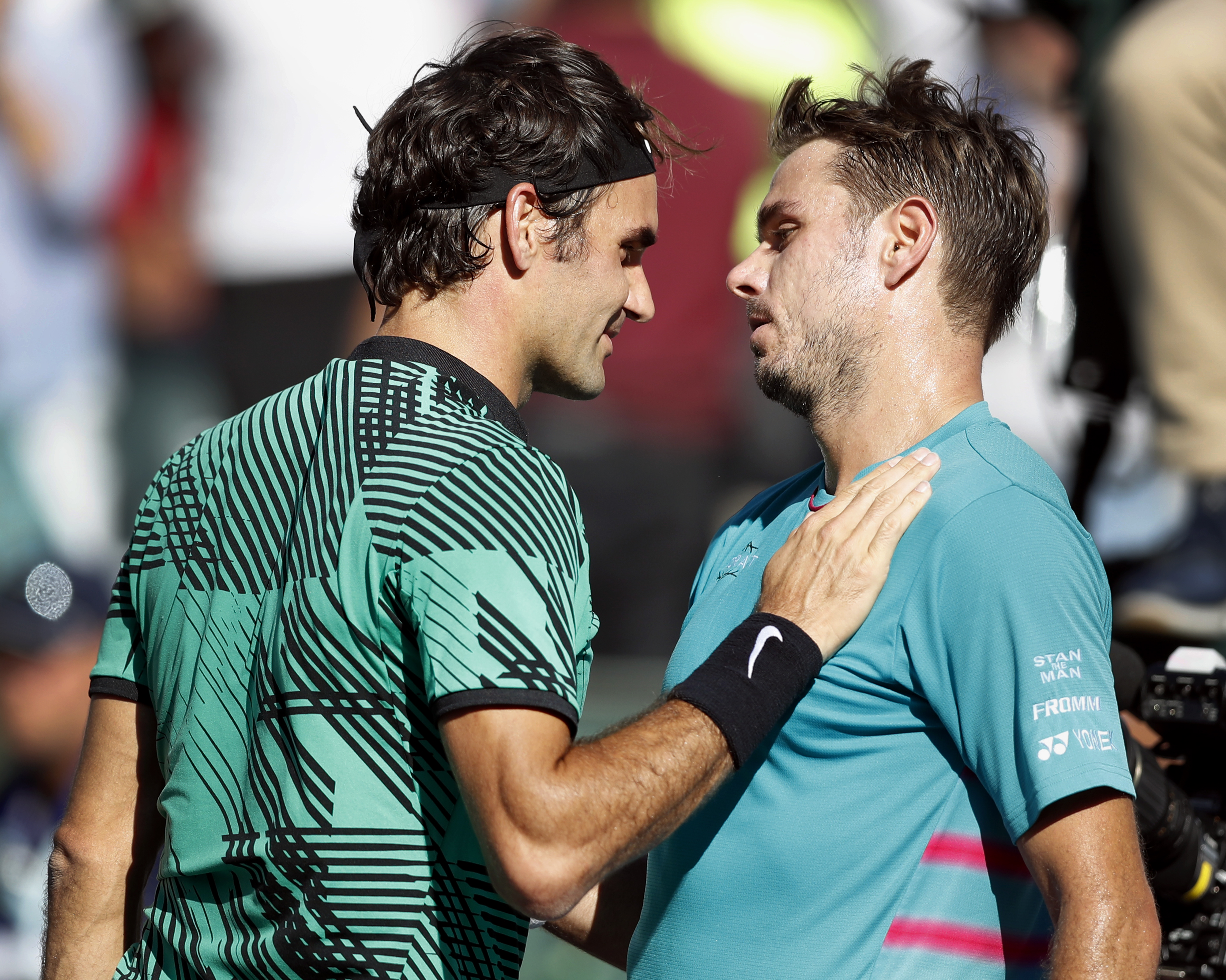 Roger Federer a câștigat turneul de la Indian Wells. L-a bătut pe Stan Wawrinka și a ajuns la al 90-lea turneu câștigat în carieră / FOTO