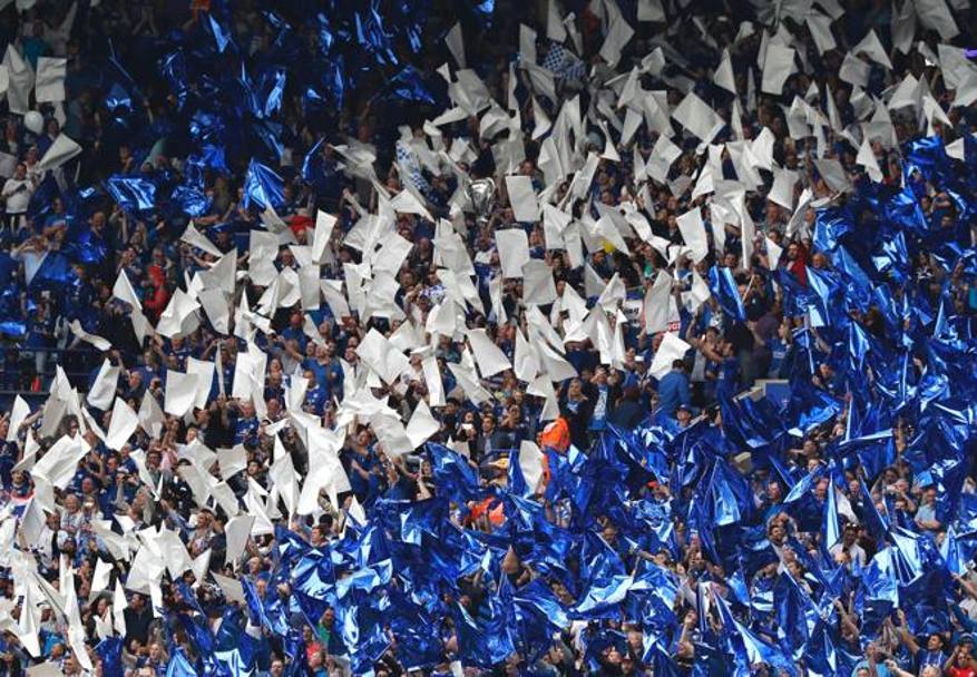Ce party pe ”King Power Stadium”! Leicester a dat o petrecere pe cinste, la meciul cu Everton. Imagini de colecție / GALERIE FOTO & VIDEO