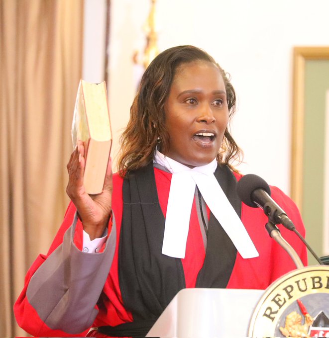 Justice Freda Mugambi