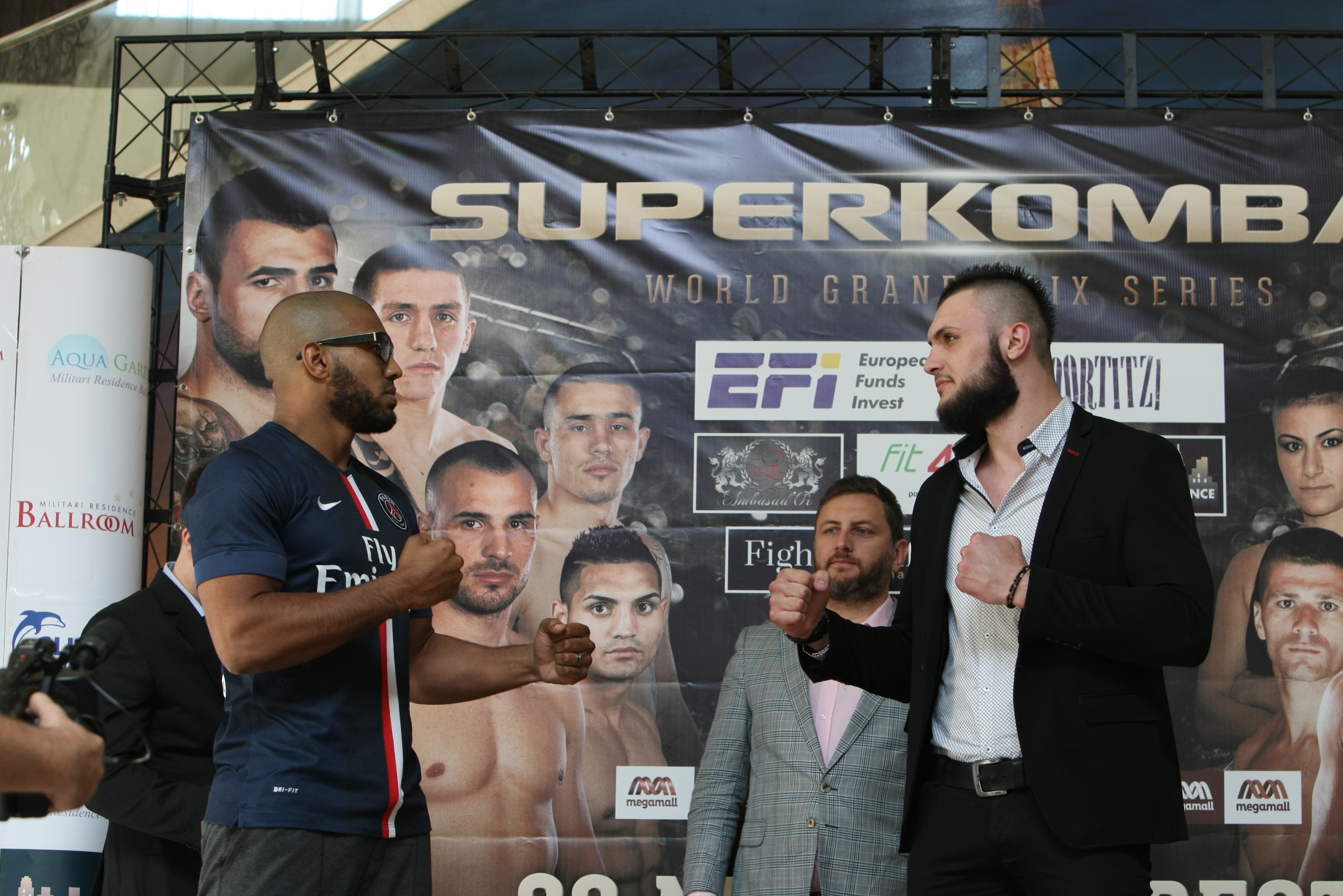 Luptătorii de la Superkombat București au trecut cu bine de proba cântarului oficial / GALERIE FOTO