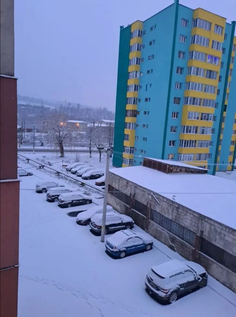 Orașul din România unde ninge ca în povești în ajun de Crăciun