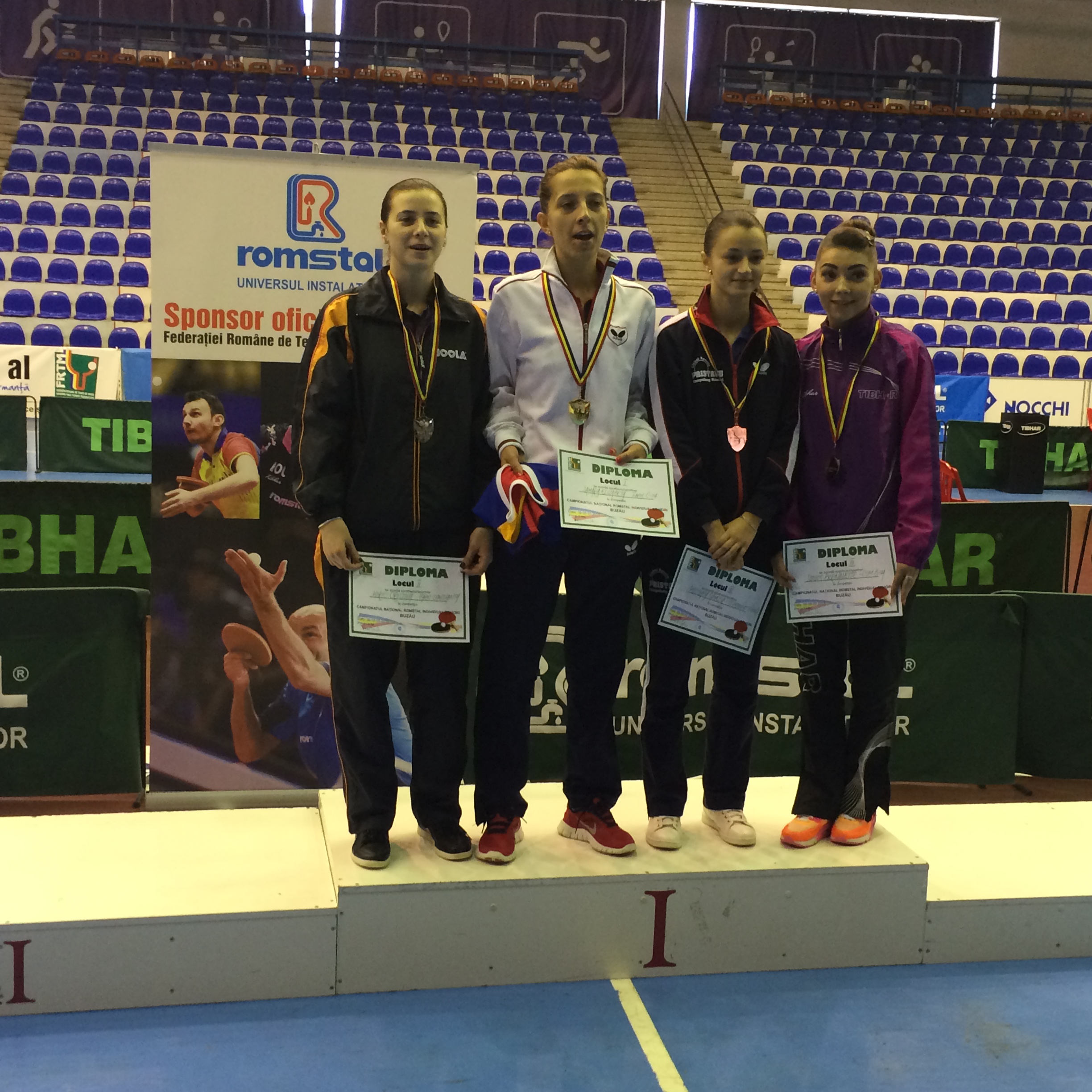 Samara şi Ionescu sunt campionii României la simplu / FOTO