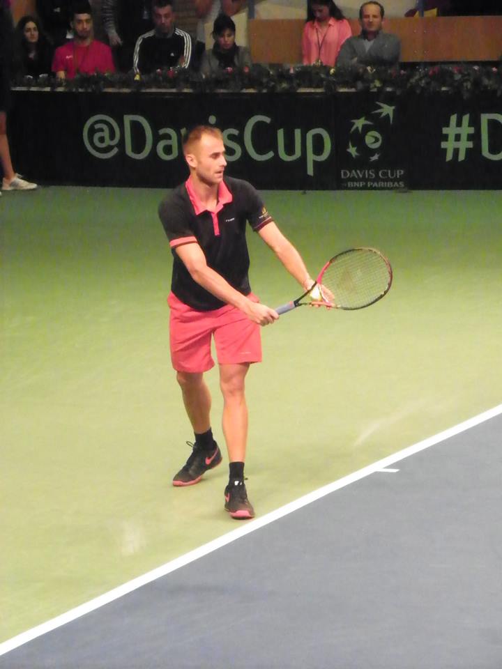 Cupa Davis, România - Slovenia 4-1. Adi Ungur a pierdut, Marius Copil a câștigat! Urmează Spania / GALERIE FOTO