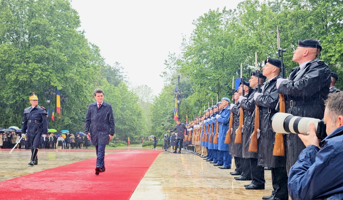 Nicușor Dan la Palatul Cotroceni după ce a depus jurământul | VIDEO
