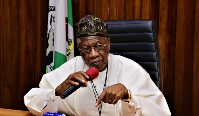 Former Minister of Information and Culture, Lai Mohammed [FMIC]