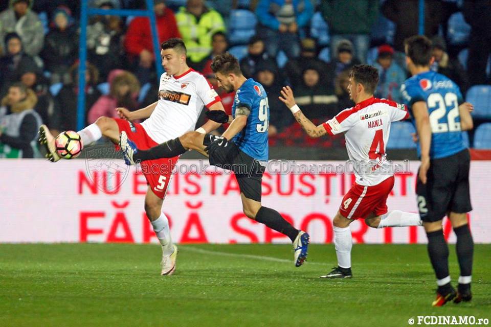 Liga 1, play-off, prima etapă: FC Viitorul - Dinamo Bucureşti 0-0. Reacţia lui Contra / VIDEO