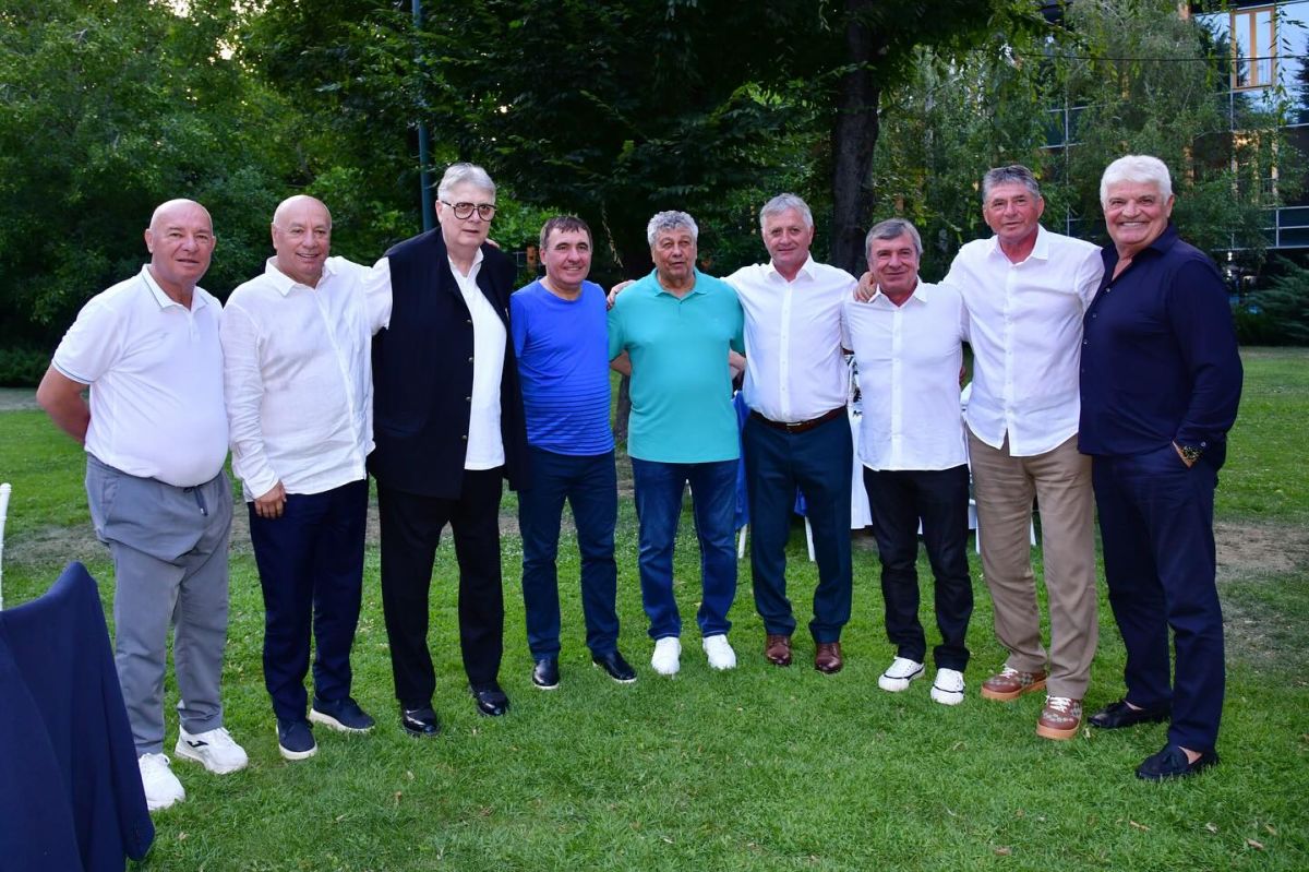La mulți ani, Mircea Lucescu! - a scris Ioan Andone pe Facebook. Cine a participat la ziua de naștere a selecționerului român