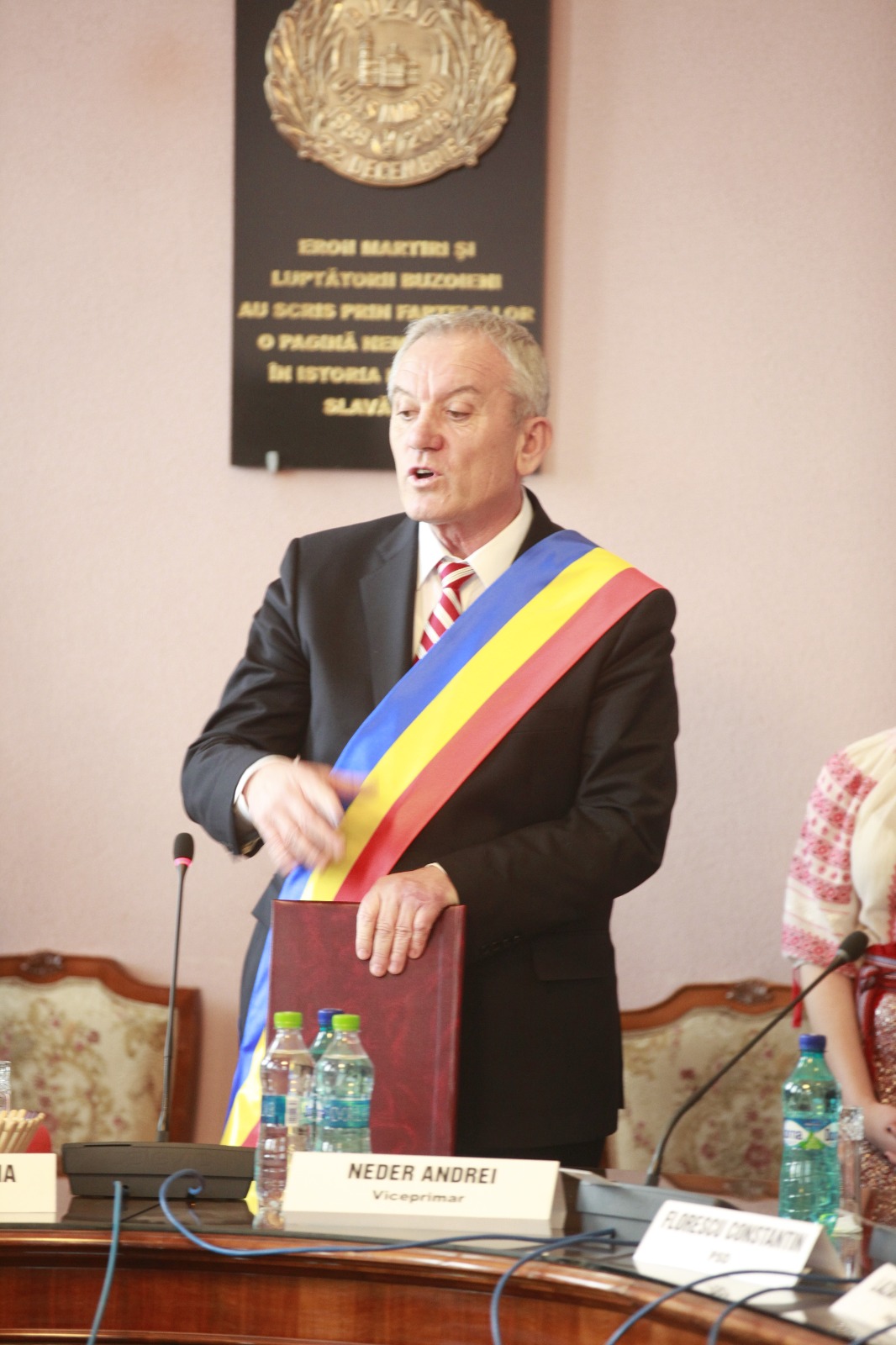 Consilierii municipali din Buzău au aprobat o declarație de unire cu Republica Moldova/ FOTO