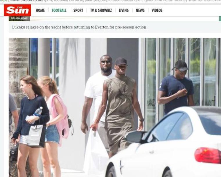 Francezul Pogba, prins în ofsaid. Tocmai când a fost cumpărat de Man. United, s-a apucat de alt sport, la Miami / GALERIE FOTO