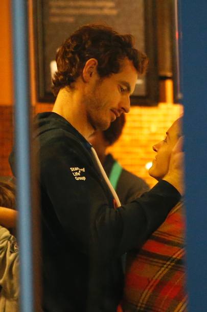 GALERIE FOTO / Andy Murray a cedat în ”oraşul iubirii”! Săruturi pasionale la Paris 