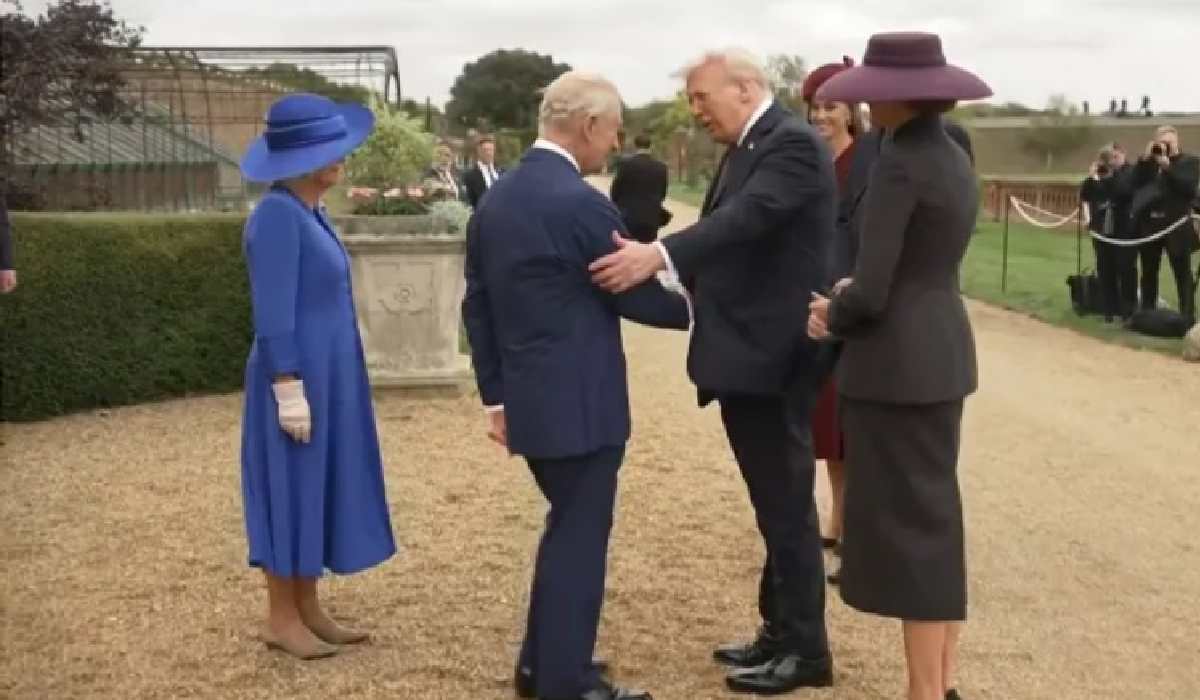 Gafa pe care Donald Trump a făcut-o la întâlnirea cu Kate Middleton. Moment stânjenitor pentru soția sa, Melania