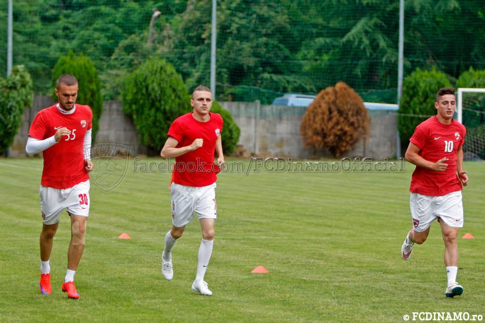 Mușchi de ”câine neîmblânzit”. Feussi dă tonul antrenamentelor lui Dinamo