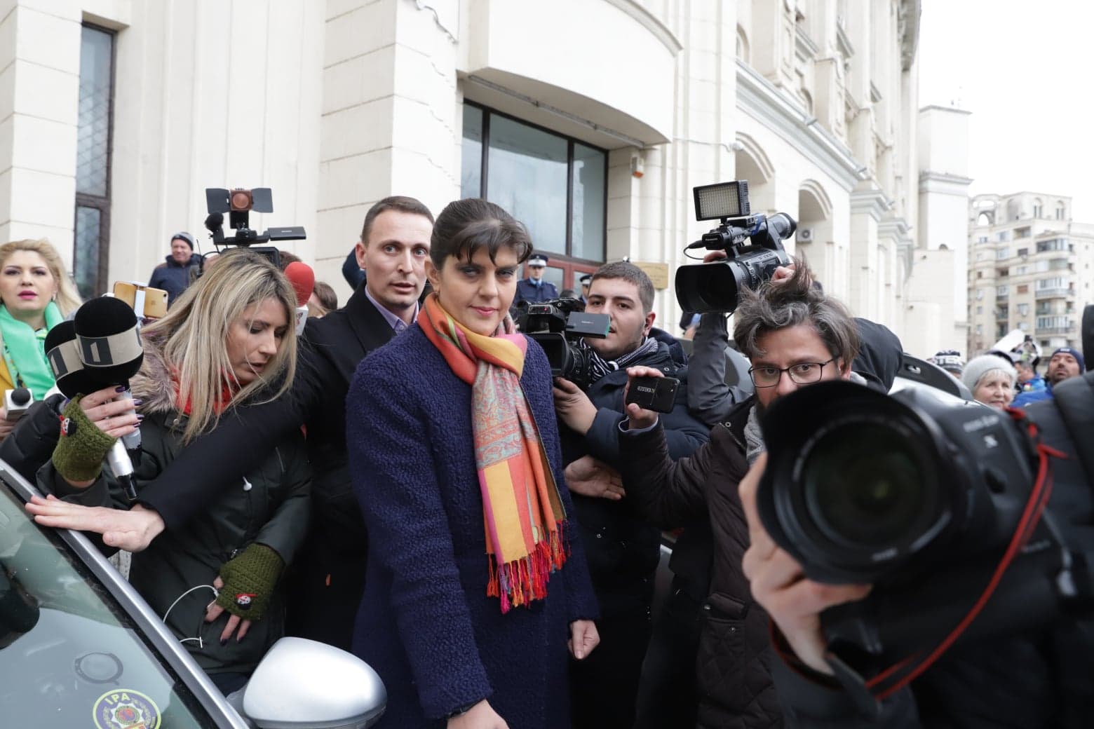 UPDATE. Laura Codruța Kovesi, la ieșirea de la Parchetul General: "De doi ani de zile sunt hărțuită"