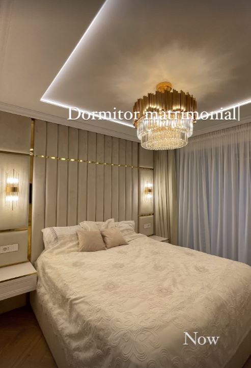Imagini cu casa Andreei Tonciu. Doar mobilierul pentru dormitorul matrimonial a fost 10.000 de euro