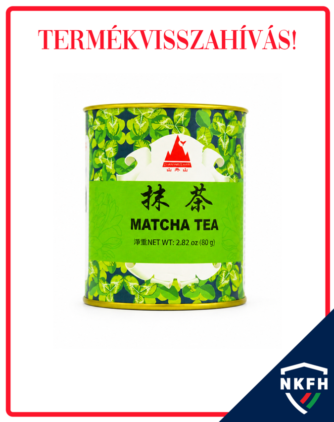 Ha ilyen matcha teát vett, azonnal vigye vissza: Egészségre káros anyagot találtak benne