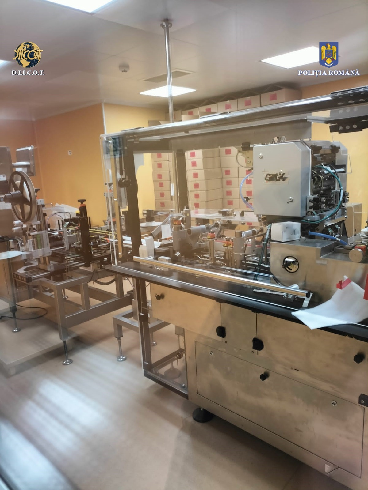 Grupare specializată în producerea de metamfetamină, anihilată. Fost vicepreședinte al Asociației Producătorilor de Medicamente, reținut