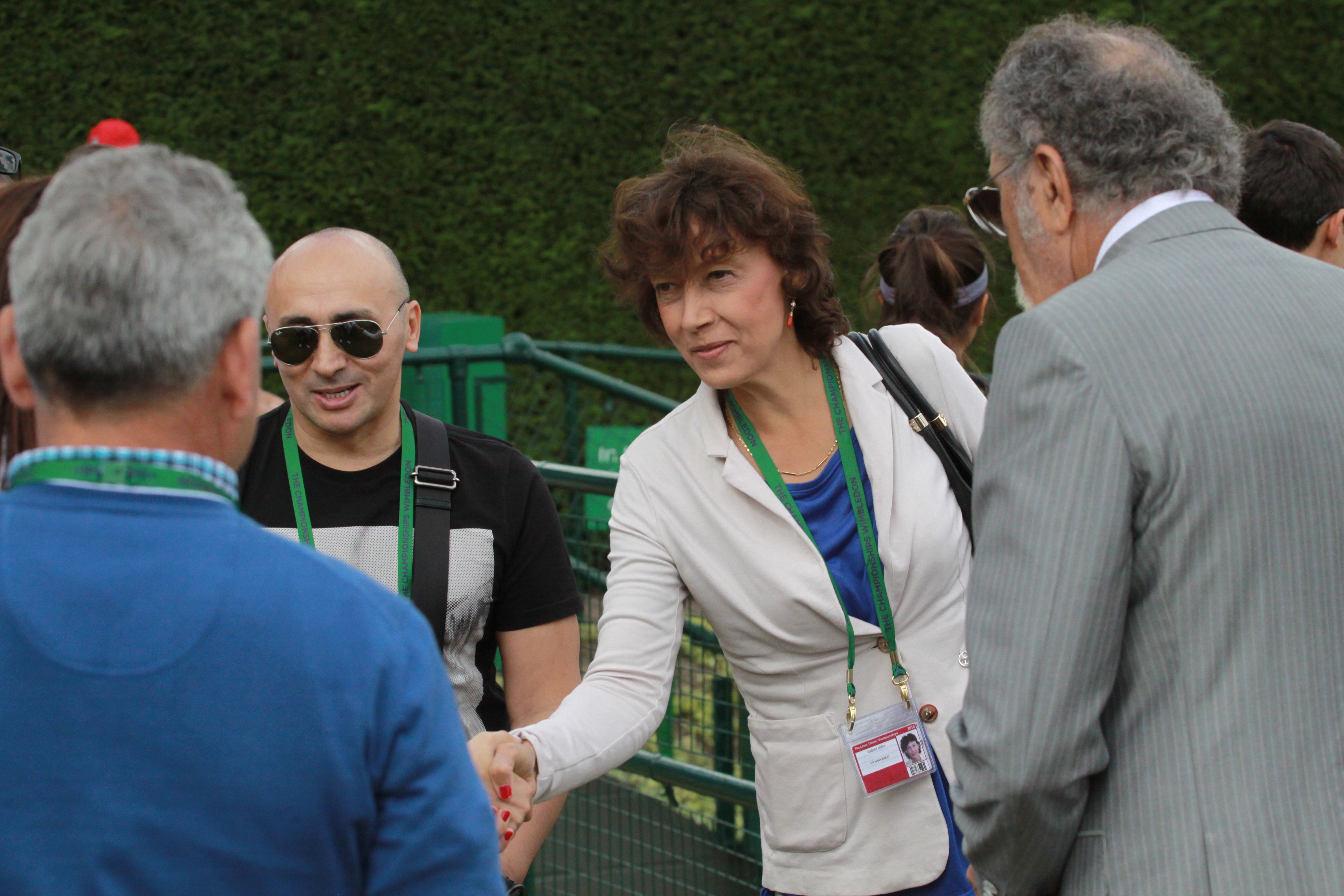 GALERIE FOTO/ Simona Halep s-a antrenat sub privirile lui Țiriac