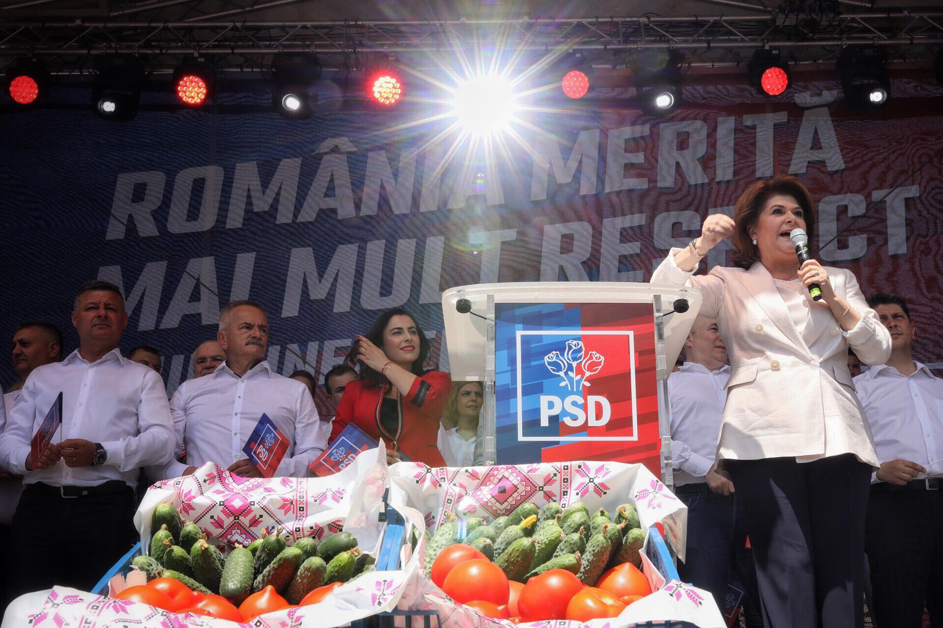 VIDEO | Miting PSD la Târgoviște. Liviu Dragnea: "Vom continua indiferent de piedicile puse de aceşti securişti nemernici! Nu renunţ!"