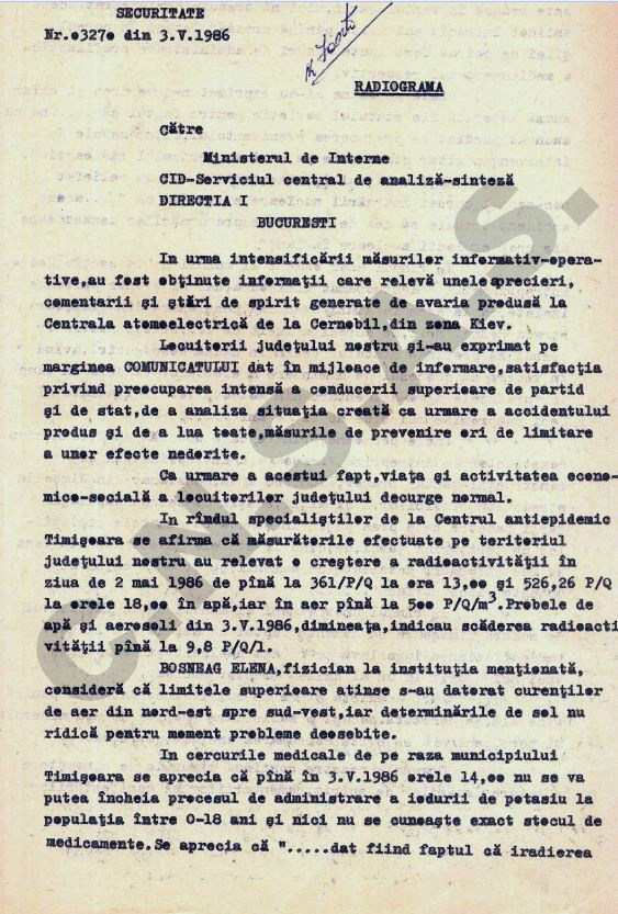 40 de ani de la Cernobîl. Cum a gestionat regimul comunist din România dezastrul nuclear care a schimbat lumea: „Dispunem de tot ce este necesar”