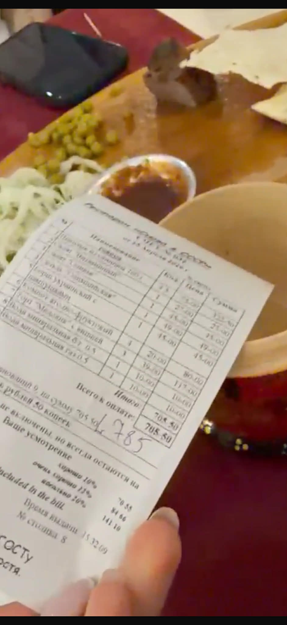 Cât a fost nota de plată pentru cinci persoane la un restaurant din Transnistria? „Nu știam să calculăm în bani românești”