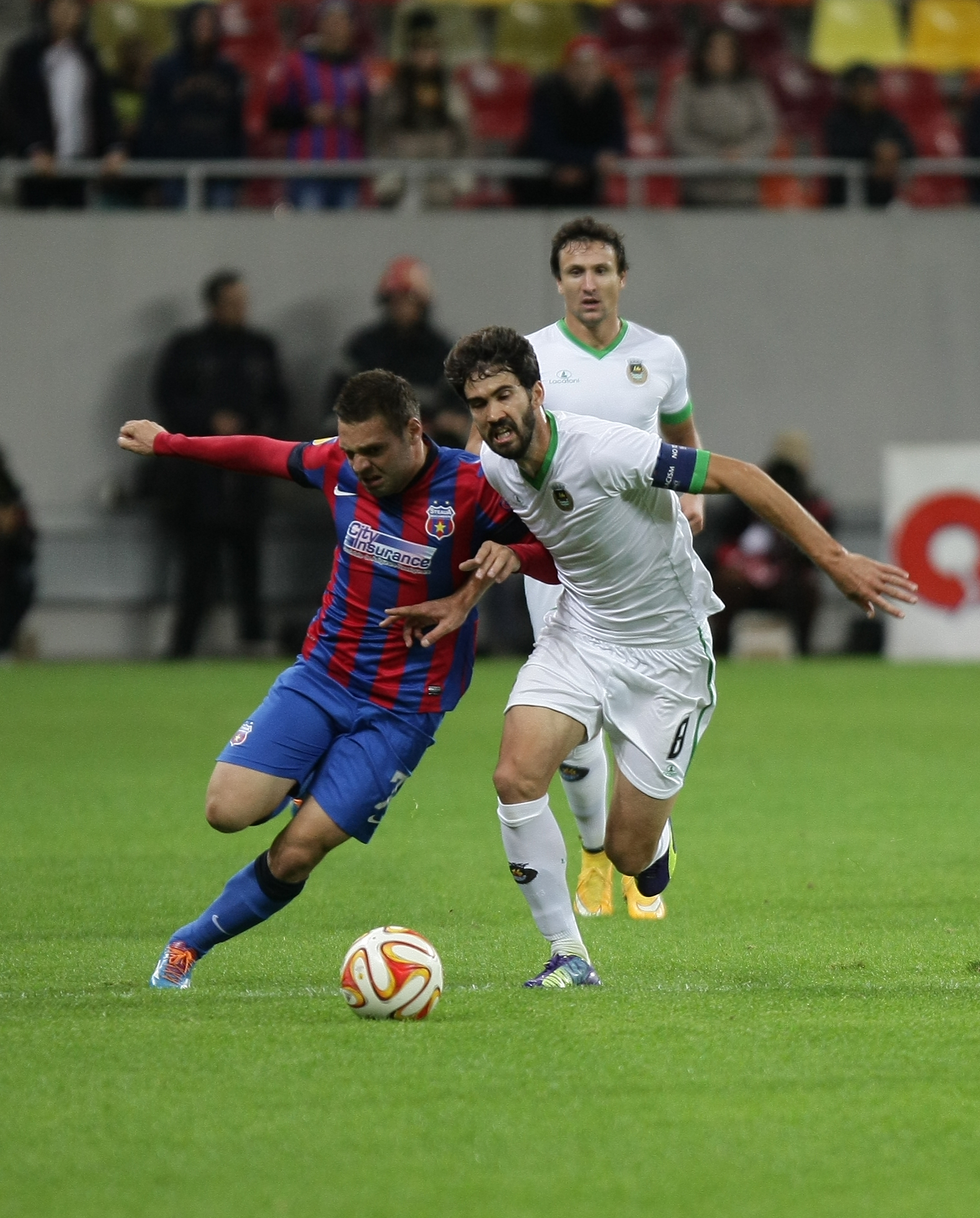 VIDEO&FOTO / LIGA EUROPA: Steaua - Rio Ave 2-1. A decis Raul Rusescu