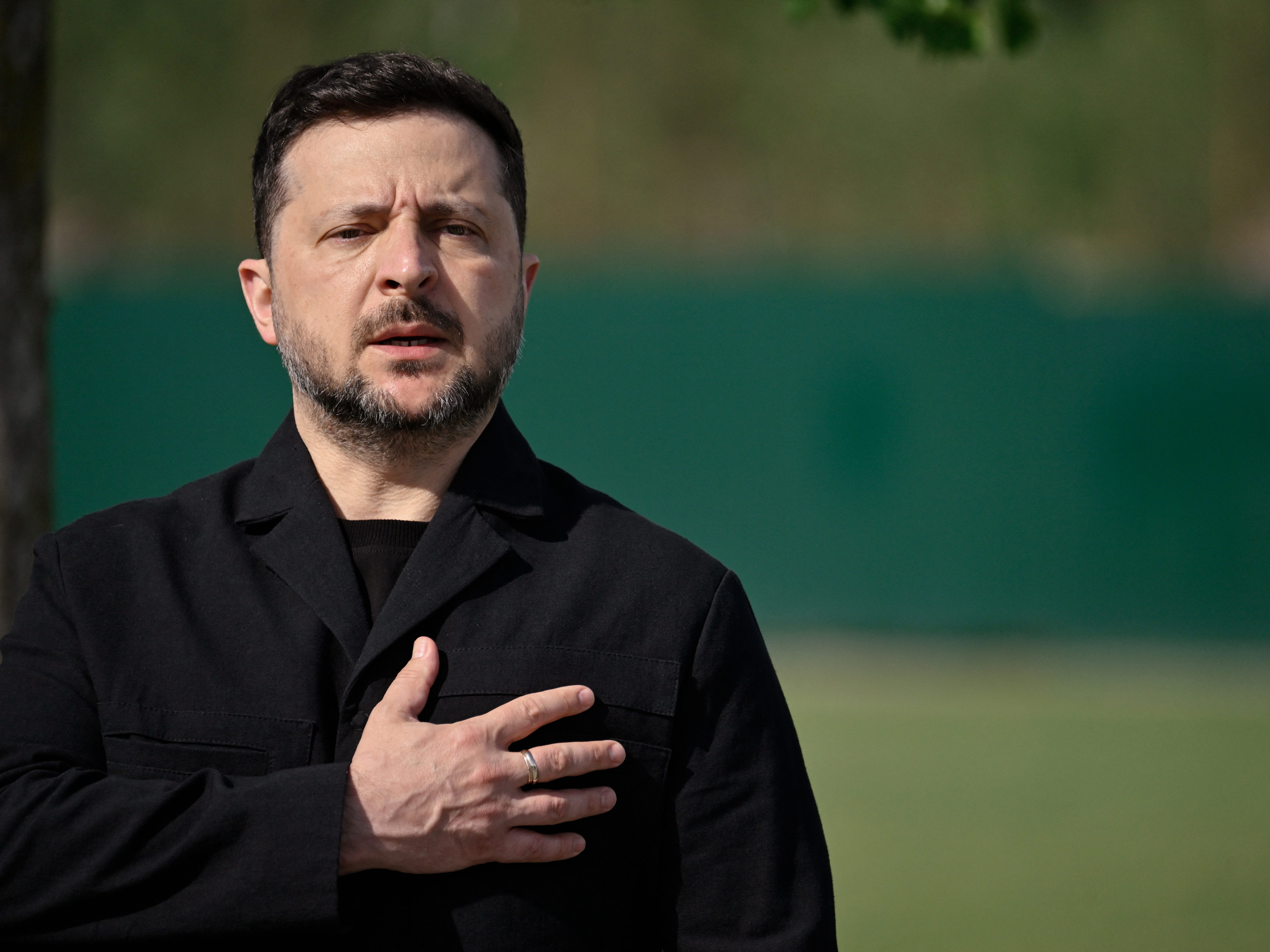 Ukrainian President Volodymyr Zelenskyy is hoping to build stronger ties with Silicon Valley.Genya SAVILOV / AFP via Getty Images