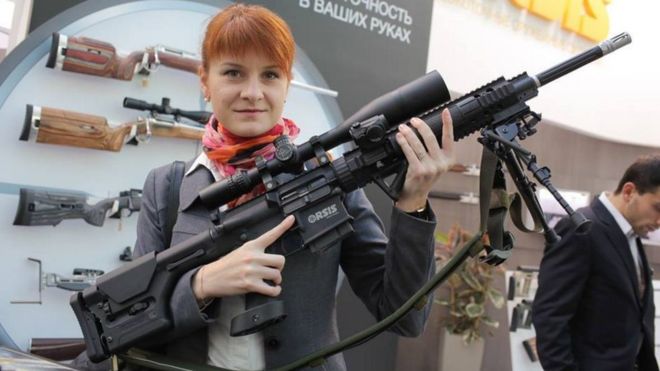 Rusoaica Maria Butina va pleda vinovată pentru spionaj în favoarea Moscovei
