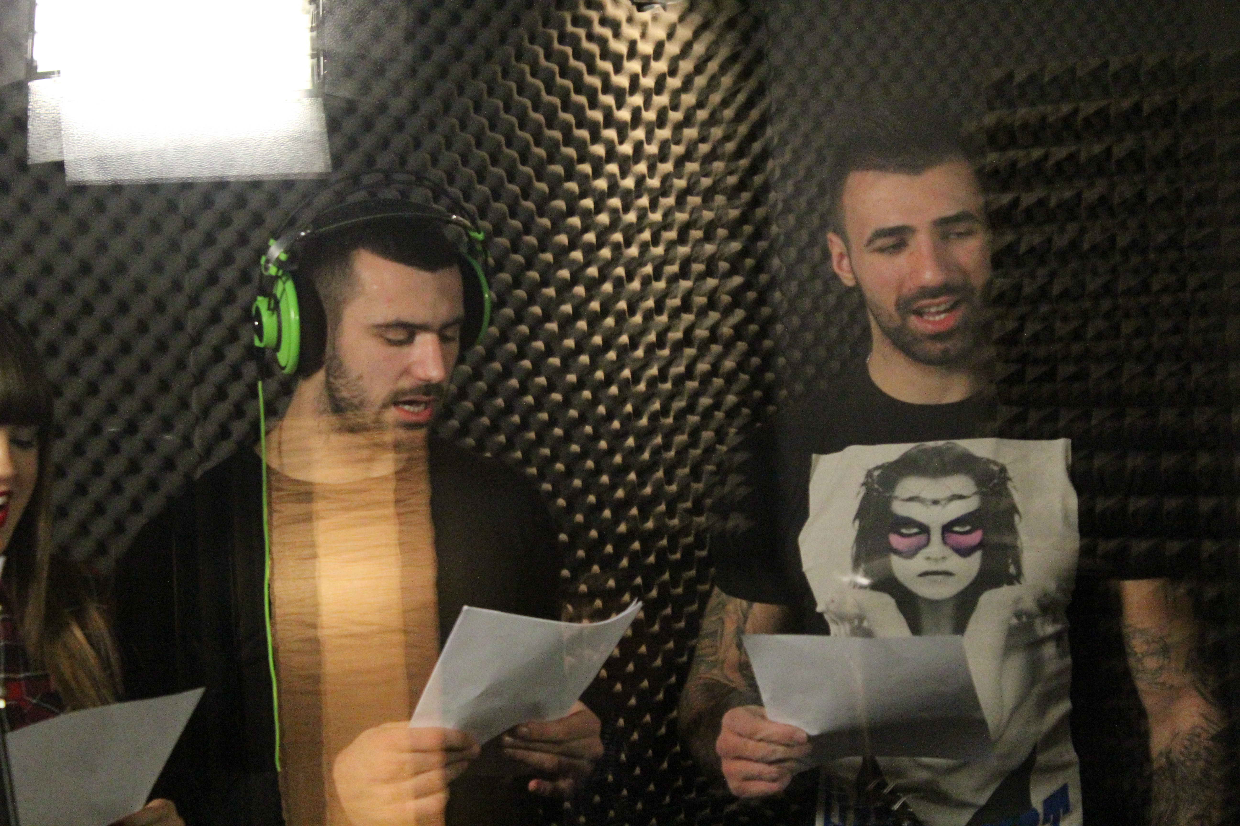 EXCLUSIV / Primiți cu colindul? Luptătorii Superkombat au intrat în studio! GALERIE FOTO&VIDEO