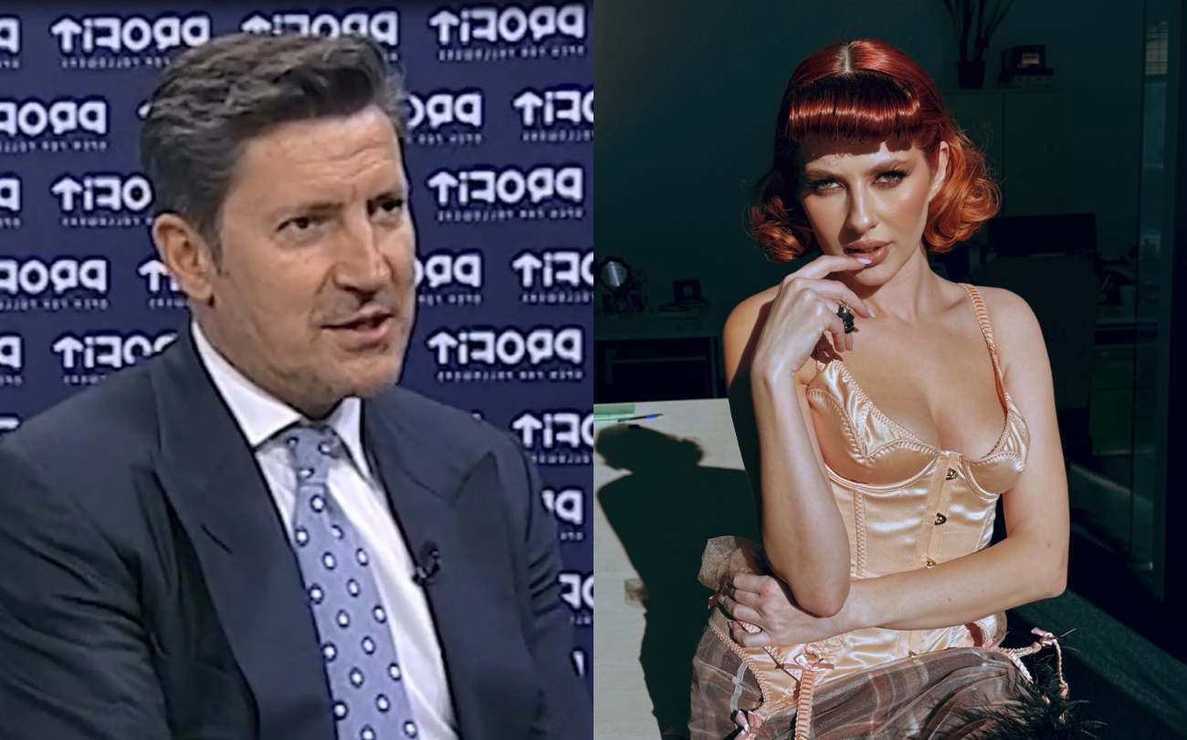 Apariția elegantă a Lidiei Buble alături de Horațiu Nicolau. Iubitul cântăreței a atras atenția cu costumul retro, asortat cu cămașă albă