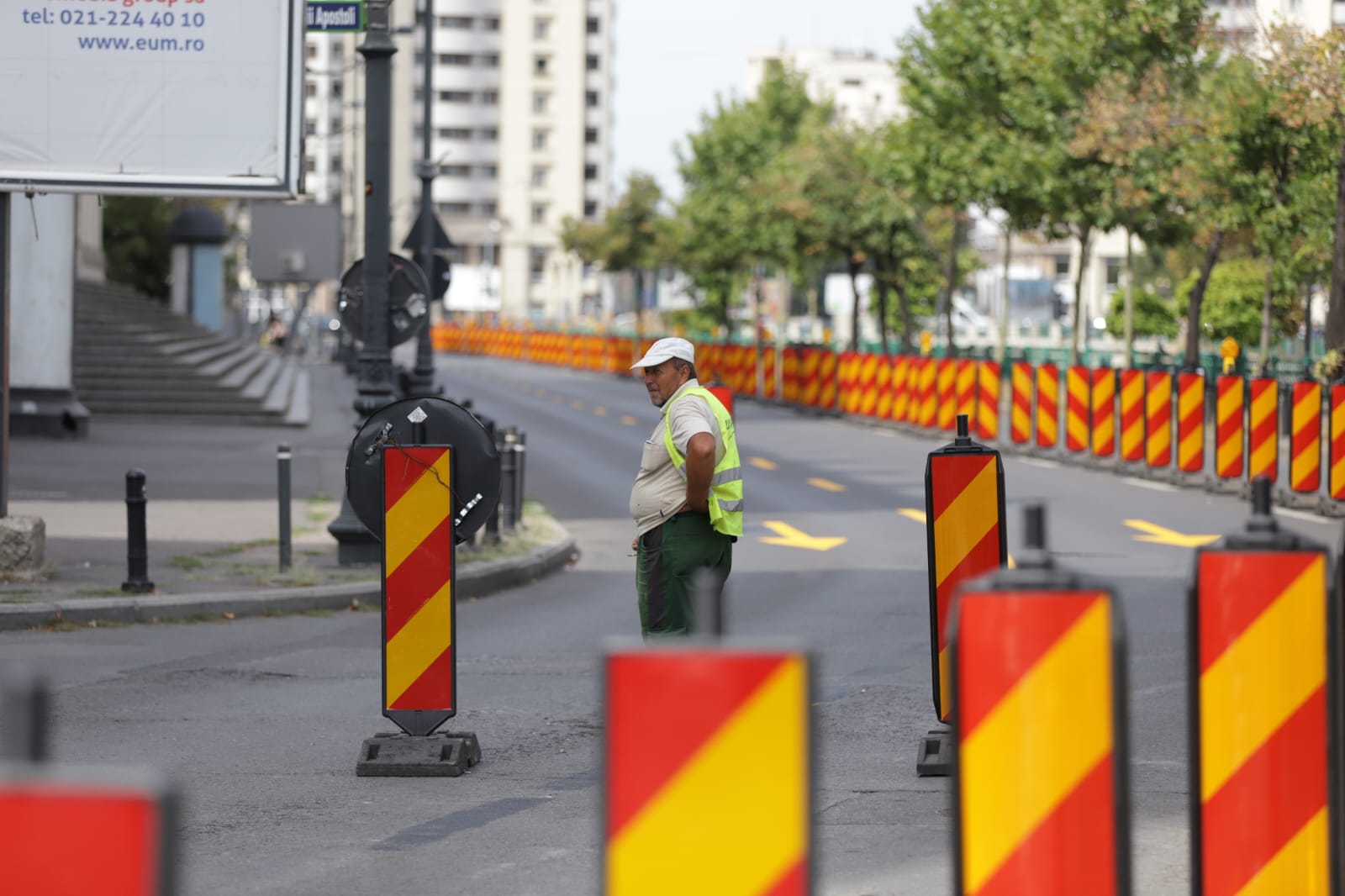 Restricțiile de trafic de pe Splaiul Independenței din București, în zona Piața Unirii, au fost ridicate
