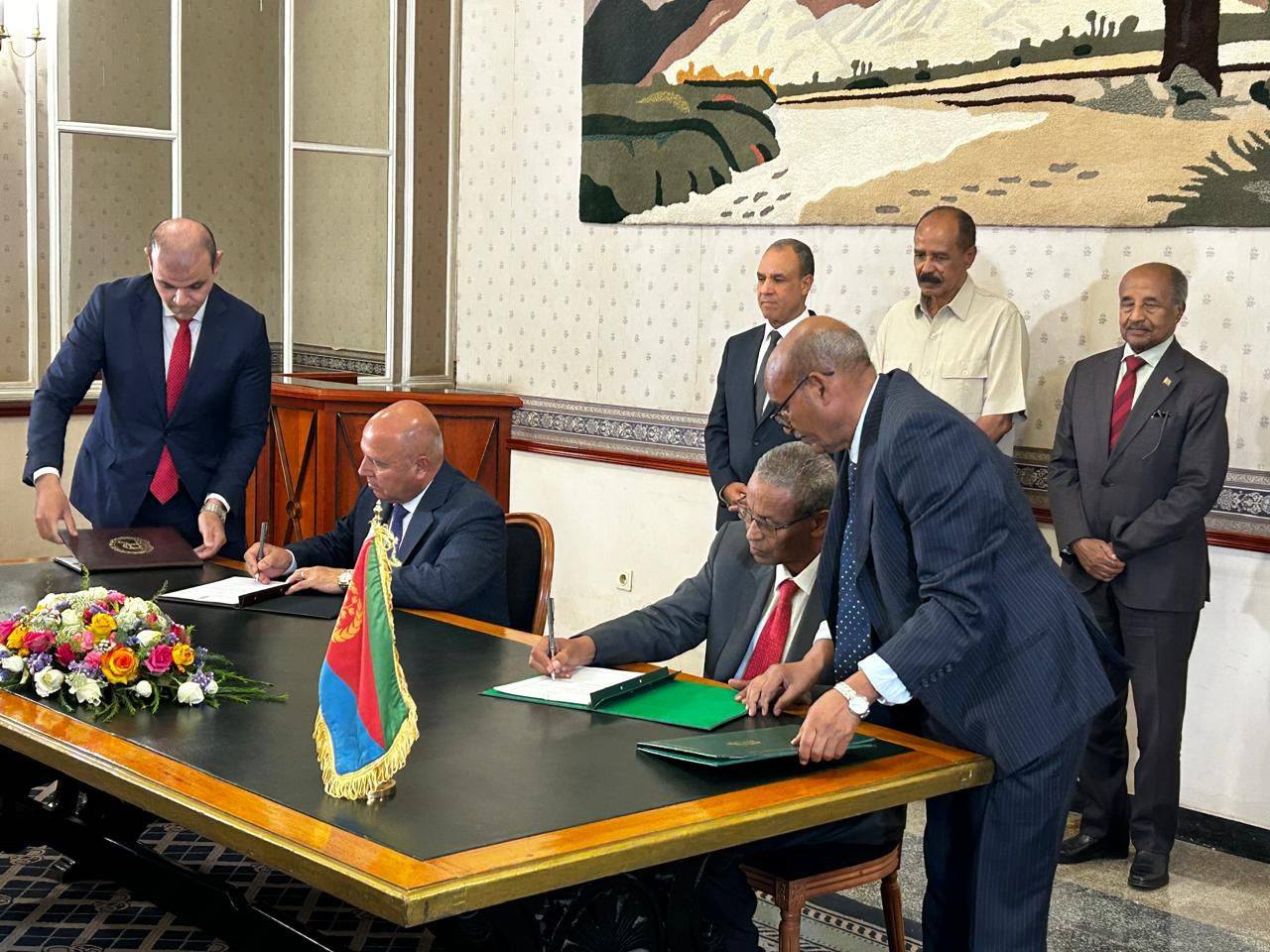 The agreement was finalized on May 16, 2026, during an official Egyptian delegation visit to Eritrea