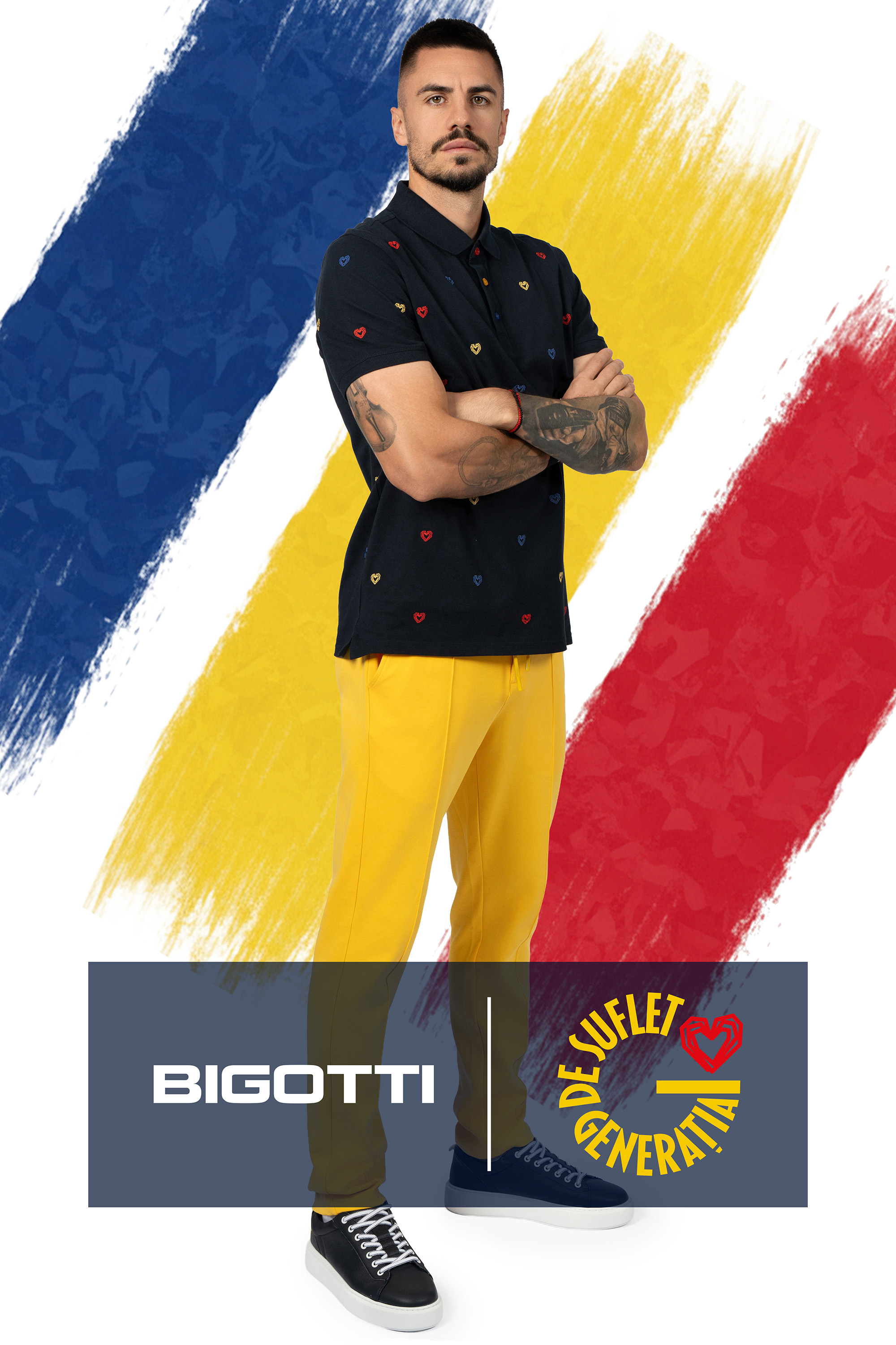 BIGOTTI și Federația Română de Fotbal lansează colecția dedicată „Generației de Suflet” - un omagiu adus românilor uniți de fotbal