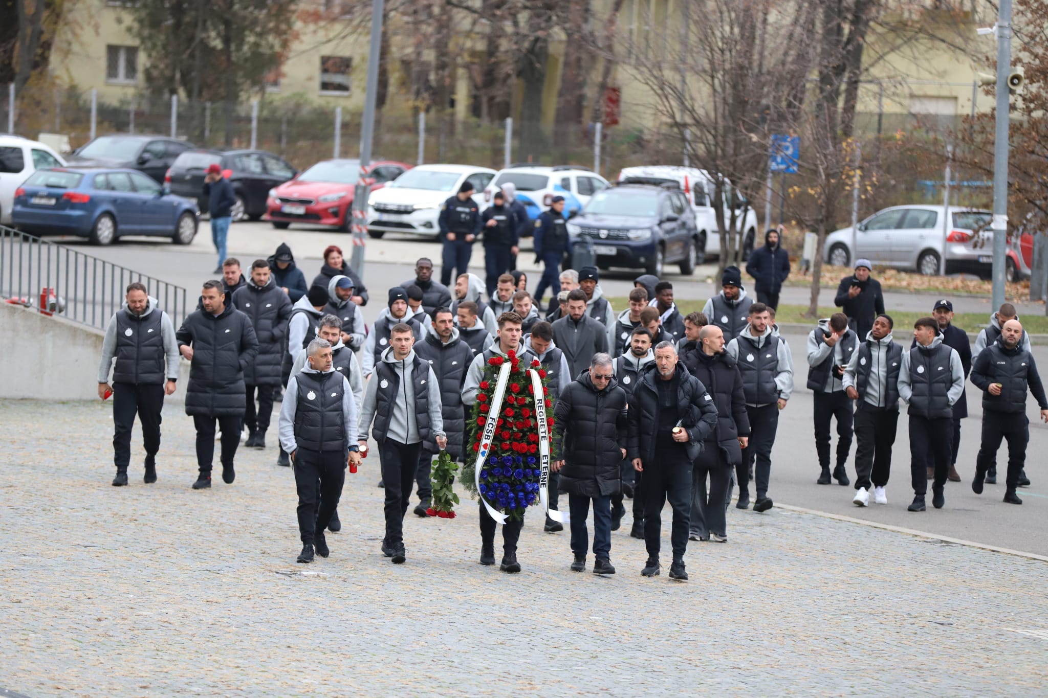 Primele imagini de la Arena Națională. Sicriul cu Helmut Duckadam a ajuns la sectorul VIP