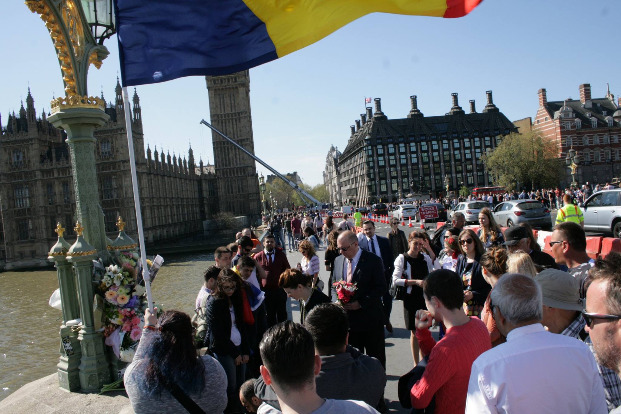 Omagiu pentru Andreea, românca ucisă în atacul din Londra, pe podul Westminster