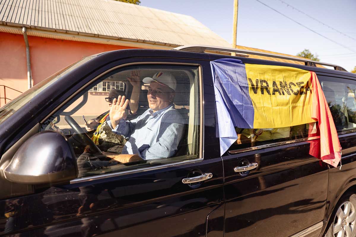 Călin Georgescu vizită Codăești, Vaslui